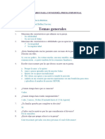 CUESTIONARIO PARA CONSEJERÍA PREMATRIMONIAL Kelly