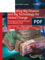 Navigating Big Finance and Big Technology For Global Change: The Impact of Social Finance On The World's Poor