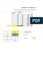 Estimadores de Mínimos Cuadrados