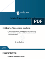 Trig Equations