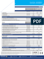 New CCH Data Sheet As at July 2019 Innovex