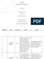 Actividad 3 Investigación Exploratoria (Base de Datos)