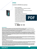 Moxa Mgate 5111 Series Datasheet v1.0