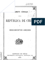 Reglamento Consular de La República de Chile y Documentos Anexos. (1892)