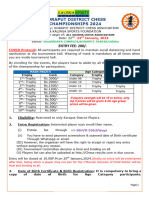 Circular Koraput Dist. Chess Championship-2024