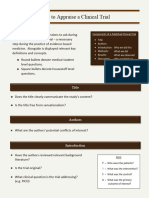 How To Appraise A Clinical Trial Handout