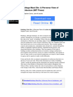 Buildings Must Die: A Perverse View of Architecture (MIT Press)