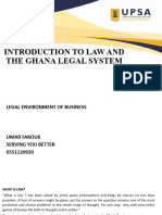 Legal Environment of Business