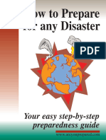 How To Prepare For Any Disaster