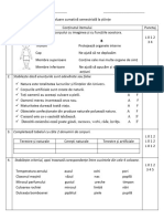 Evaluare Sumativă Semestrială La Științe