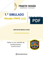 01-Simulado Missao Pmpe V1 Soldado