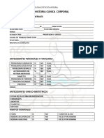 Historia Clinica Corporal Diana