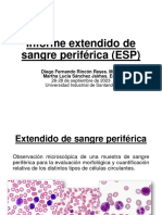 Dfrinrey - Informe Extendido de Sangre Periférica (ESP)