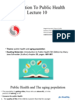 Lecture 10, Introduction To Public Health