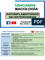 Flashcards Farmacología - Antiinflamatorios No Esteroideos