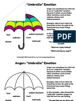 Handout Anger Umbrella Emotion K