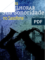 5 Formas de Melhorar A Sonoridade No Saxofone