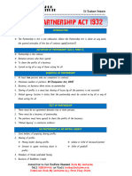 Indian Partnership Act by CS Tushar Pahade