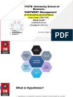 Hypothesis Testing