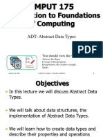 CMPUT 175 Lecture #4