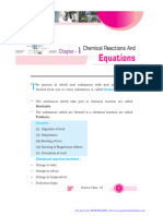 10 Sci Chemical Reaction and Equations Notes