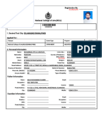 NCA Admission Form