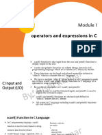 Lecture 3 Unit 1 Operators