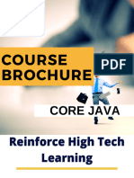 Core Java Brochure