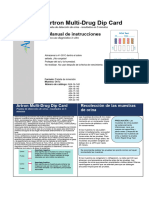 I-Multi-Drug Urine Dip Card - v1701 - ES