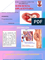 Insuficiencia Uteroplacentaria