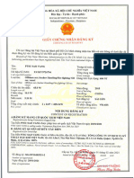 Certificate of Registry - PTSC Sao Vang