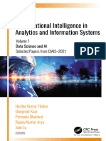 Hardeo Kumar Thakur, Manpreet Kaur, Parneeta Dhaliwal, Rajeev Kumar Arya, Joan Lu - Computational Intelligence in Analytics and Information Systems. Volume 1_ Data Science and AI, Selected Papers from