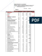 Ppto Analitico y Ggys Final