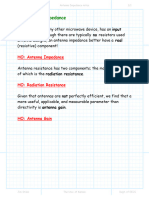 Section 6D Antenna Impedance Package