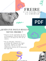 Freire y La Lucha Por La Libertad