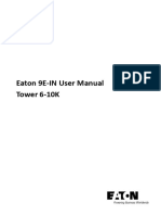 Eaton 9e-In 06-10 Kva User Manual