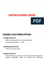 Earthen Channel Design