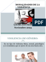 TIPOS y FORMAS DE VIOLENCIA