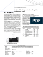 Analysis of Mixed Polymer Sample As Microplastics Using Pyrolysis GC/MS