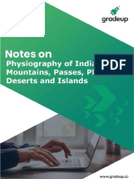 Physiography of India Mountains Passes Plateaus Deserts and Islands 93