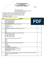 Xi Chemistry QP