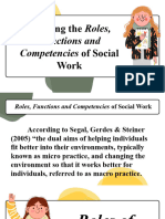 DIASS - Roles, Functions and Competencies of Social Work