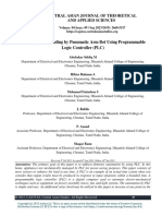 Loading and Unloading by Pneumatic Arm Bot Using Programmable Logic Controller (PLC)