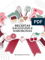 Ebook Receitas Saudáveis