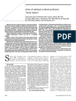 Continuous Determination of Optimal Cerebral Perfusion Pressure in Traumatic Brain Injury