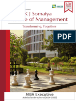 KJSIM MBA Executive Brochure 2024-25