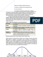 GLOSARIO DE TERMINOS MERCADOTECNIA I Segundo Parcial 4