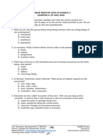 S5 - Q2 - Summative Test 4