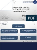 La Division Du Travail 1