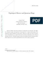 Topological Mirrors and Quantum Rings